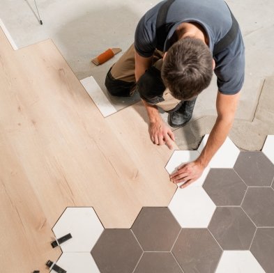 Flooring installation services in Highland